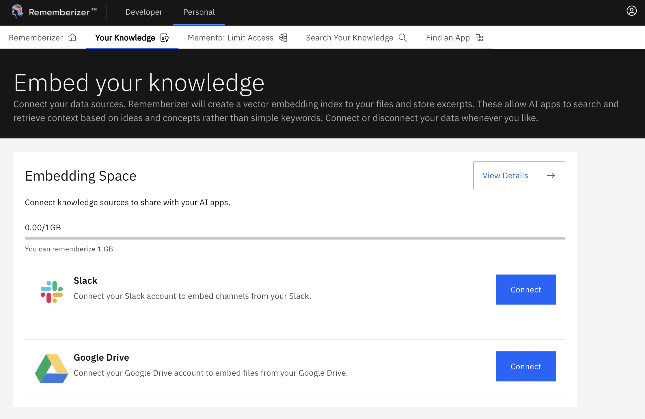 Google Drive 知识来源卡片